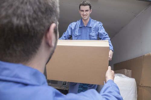 Man and van service vehicle prepared for a UK booking