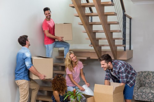 Man and van service supporting a move in Waterloo