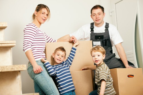 Professional furniture removal truck ready for pickup in Waterloo