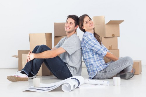 Careful packing of fragile household items for a Waterloo relocation