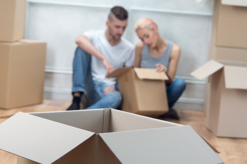 Customer booking and quotation paperwork for removals service