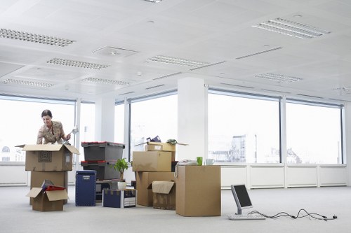 Storage boxes and packing supplies for home organization in Waterloo